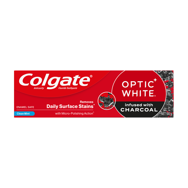 Colgate Optic White Charcoal Toothpaste